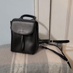 DKNY Faux Leather Mini Backpack